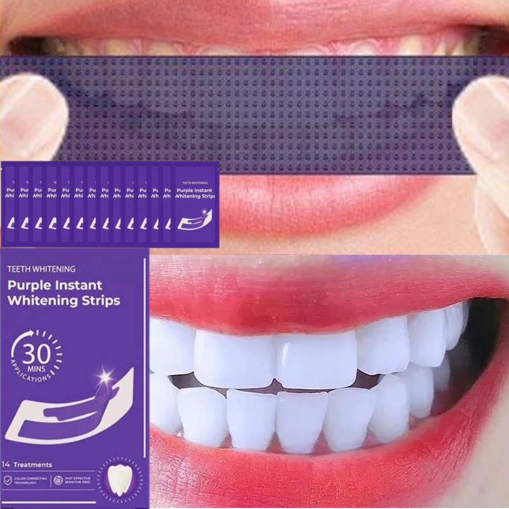 Teeth Whitening Crest - 42 Pasang V34 Strip Pemutih Gigi