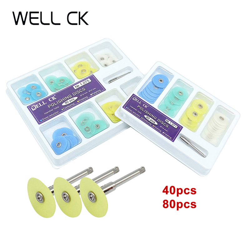Teeth Whitening Kit - WELL CK 40/80 Buah Pemoles Gigi