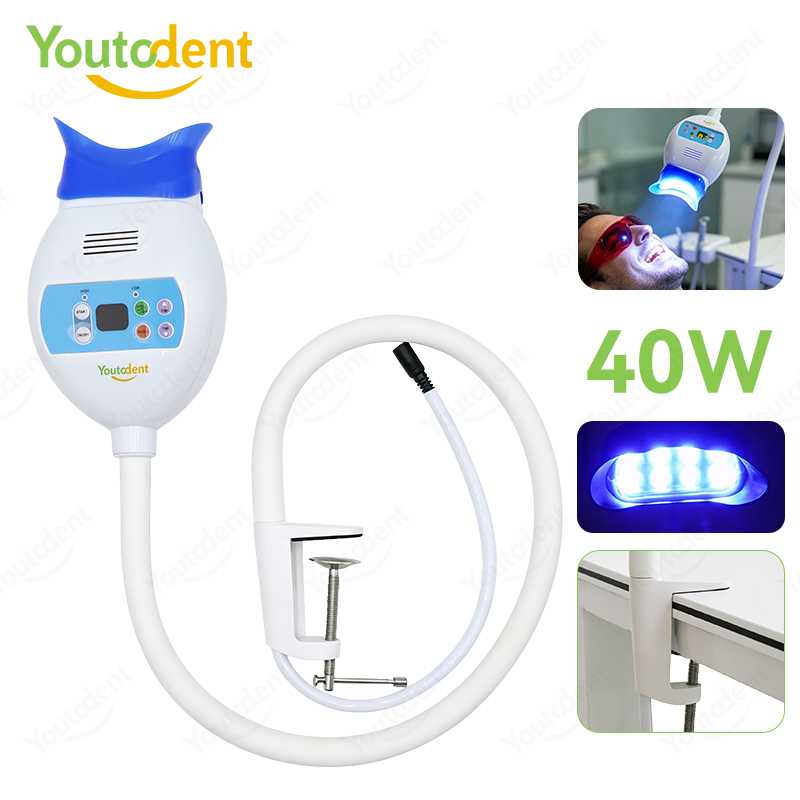 Teeth Whitening With Blue Light - Lampu Pemutih Gigi Dingin Gigi Akselerator