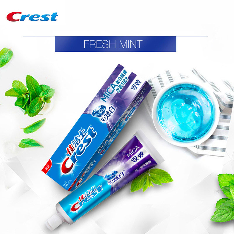 Teeth Whitening Crest - Puncak 3D Mika Pasta Gigi Fluorida