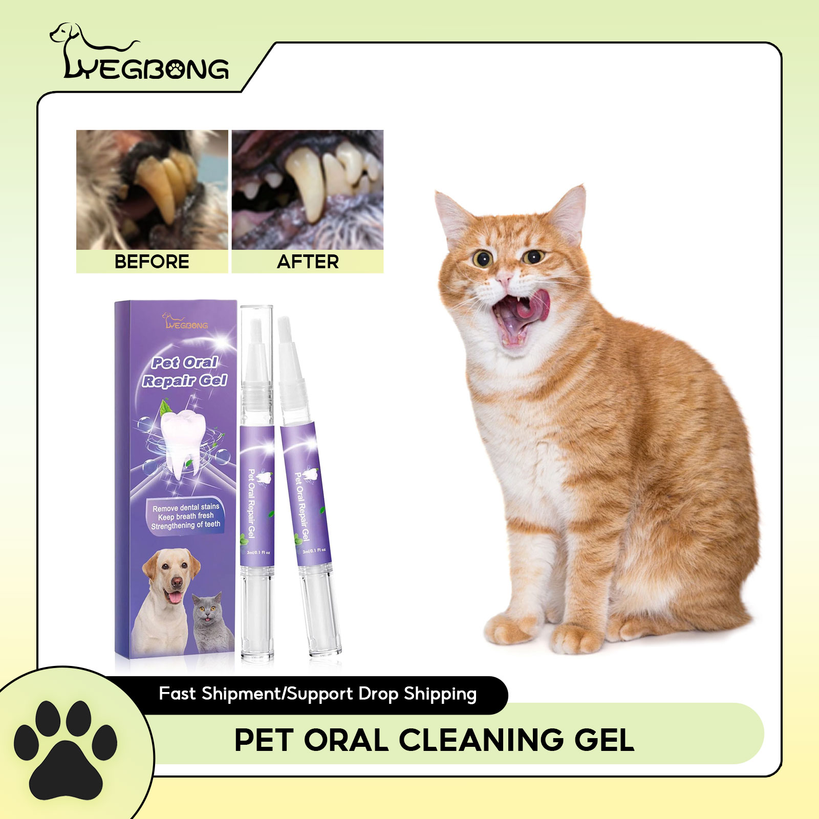 Teeth Whitening Price - Gel perbaikan mulut hewan peliharaan, penghilang