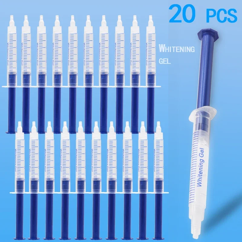 Teeth Whitening Gels Used By Dentists - 20 buah/lot Gel pemutih gigi 44%