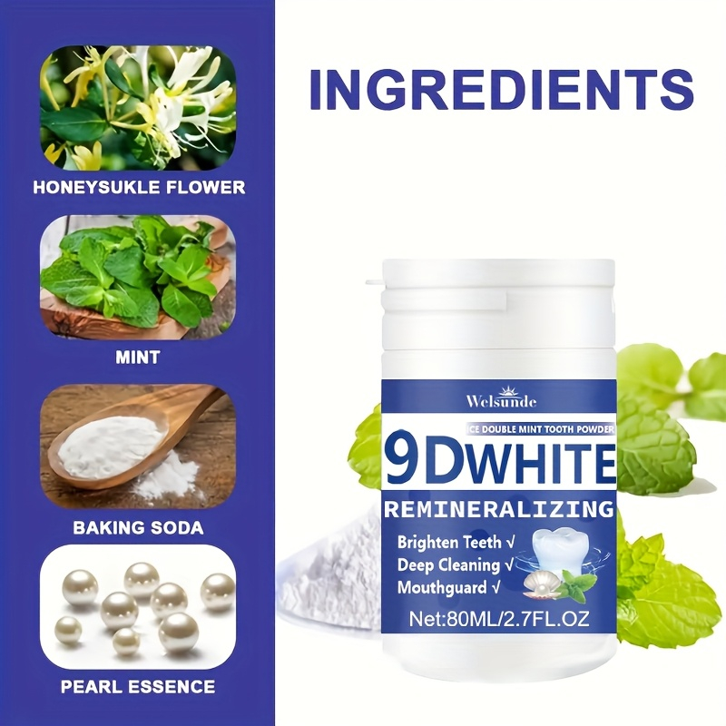 Bubuk Gigi Hidroksiapatit Remi - Teeth Whitening Powder ulasan dan harga