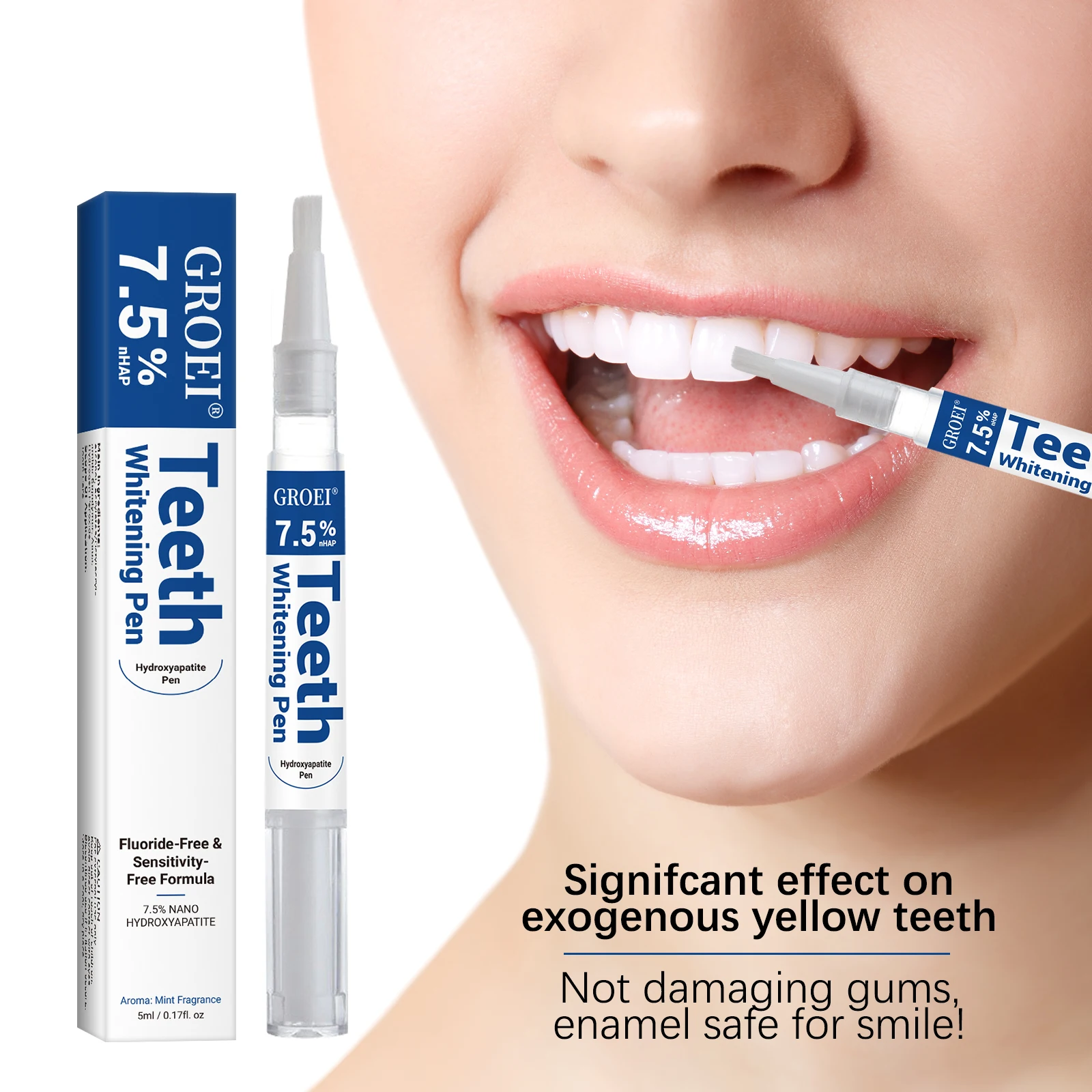 Pena Pemutih Gigi Hidroksiapat - Teeth Whitening Pen ulasan dan harga