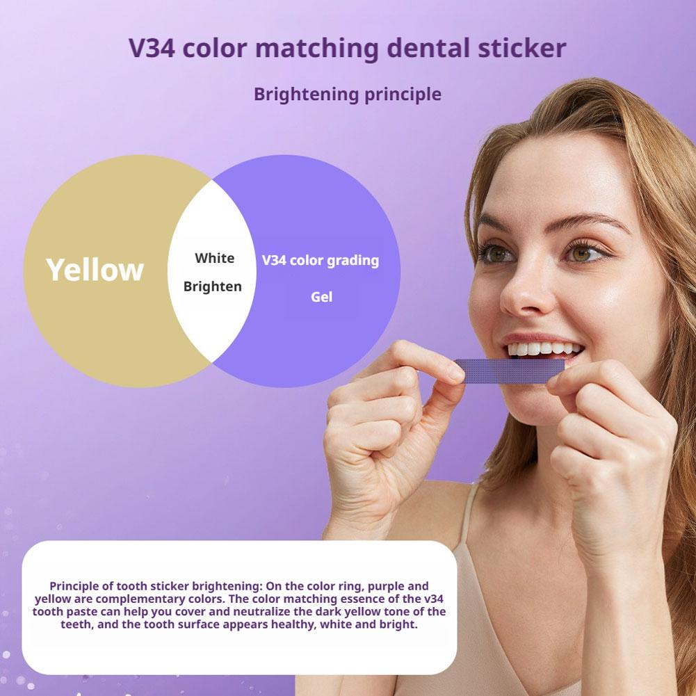 42 Pasang V34 Strip Pemutih Gi - Teeth Whitening Crest ulasan dan harga