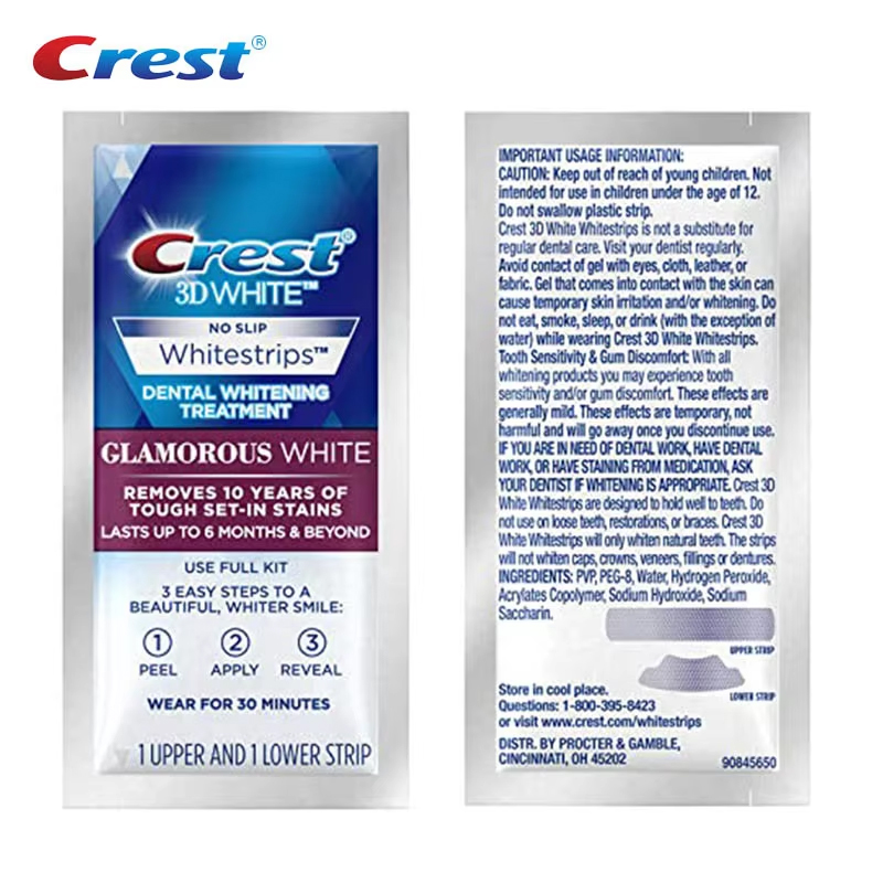 Crest 3D Whitestrips Pemutih G - Teeth Whitening Crest ulasan dan harga