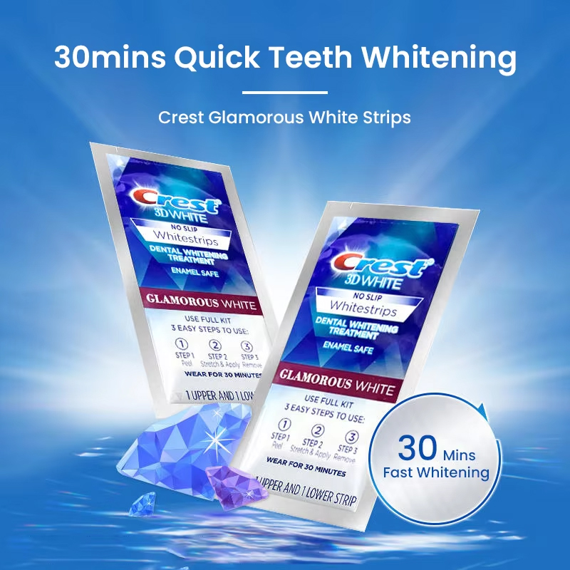 Crest 3D Whitestrips Pemutih G - Teeth Whitening Crest ulasan dan harga