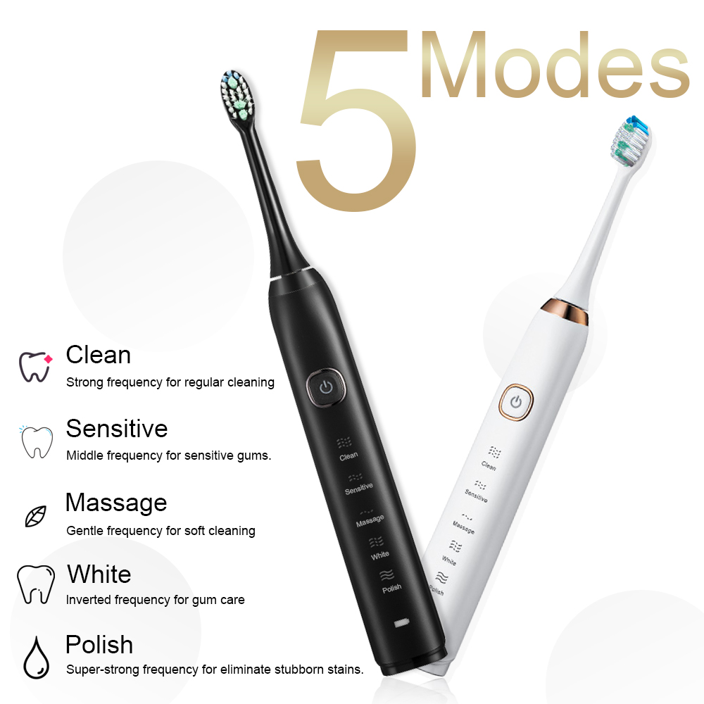 Sikat gigi elektrik sonik, sik - Teeth Whitening Or Tooth Whitening ulasan dan harga