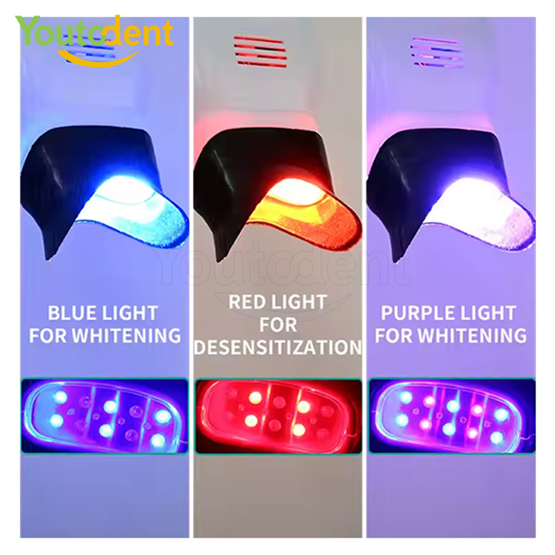 Lampu Cahaya 3 Warna Gigi Prof - Teeth Whitening Dental ulasan dan harga