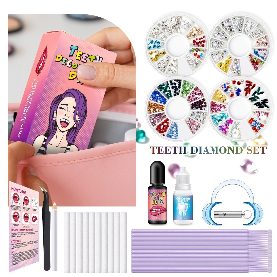 Perlengkapan Perhiasan Gigi DI - Tooth Gem Kit ulasan dan harga