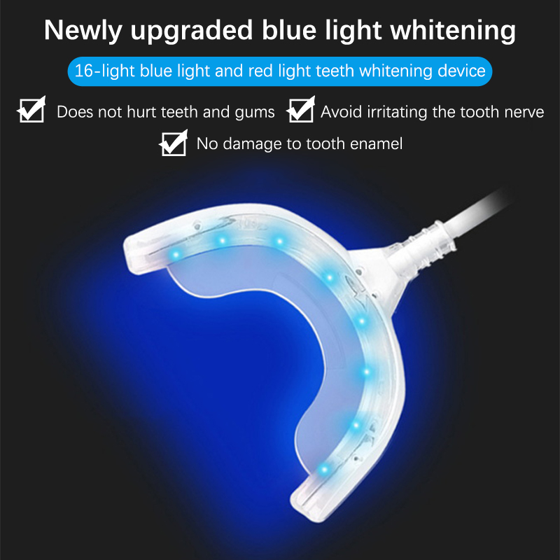 Lampu Led pintar pemutih gigi, - Teeth Whitening With Blue Light ulasan dan harga