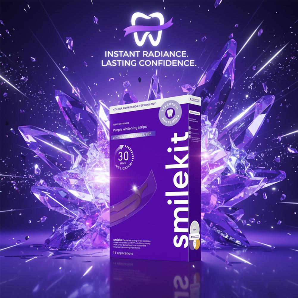 V34 Perekat Pemutih Gigi Warna - Teeth Whitening Crest ulasan dan harga