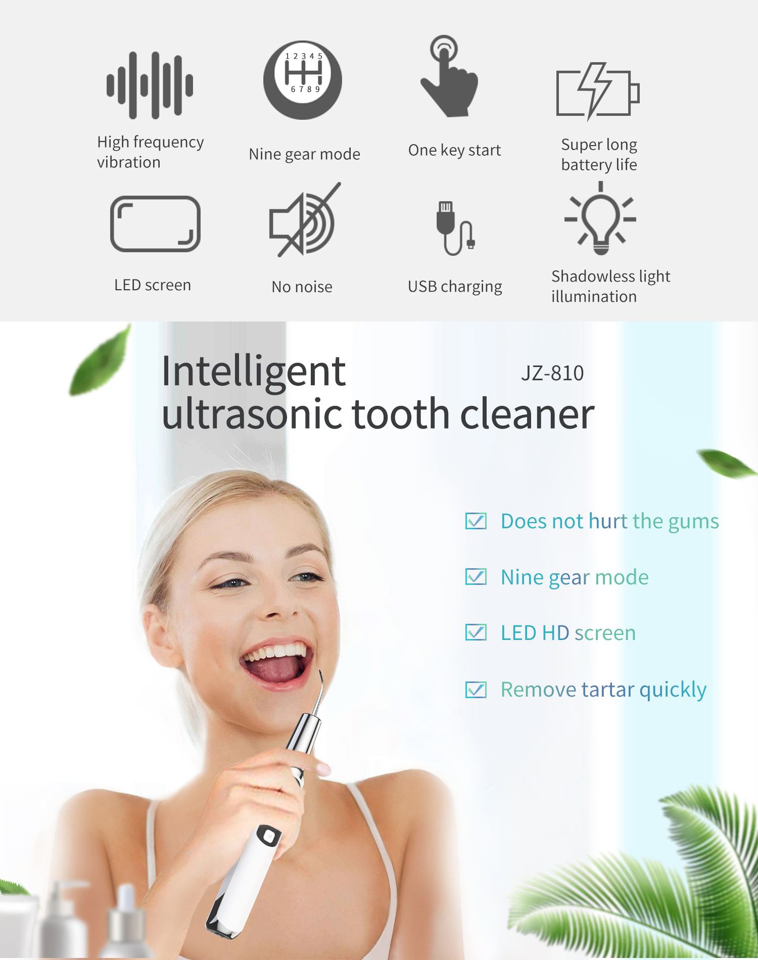 Scaler dokter gigi listrik, pe - Teeth Whitening Or Tooth Whitening ulasan dan harga
