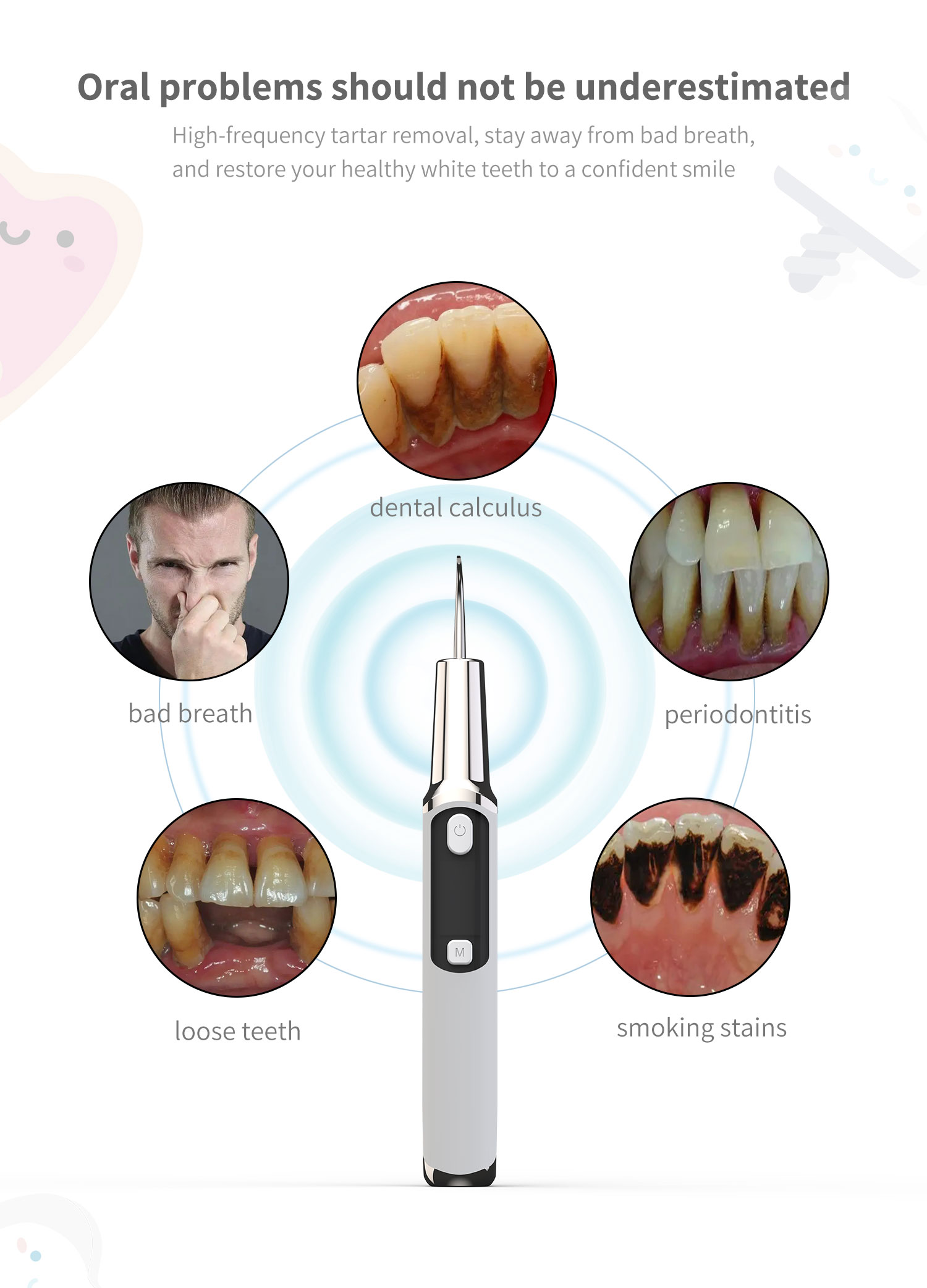 Scaler dokter gigi listrik, pe - Teeth Whitening Or Tooth Whitening ulasan dan harga