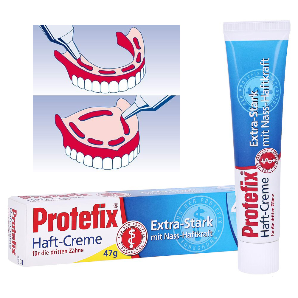 Protefix krim perekat, untuk m - Teeth Whitening Crest ulasan dan harga