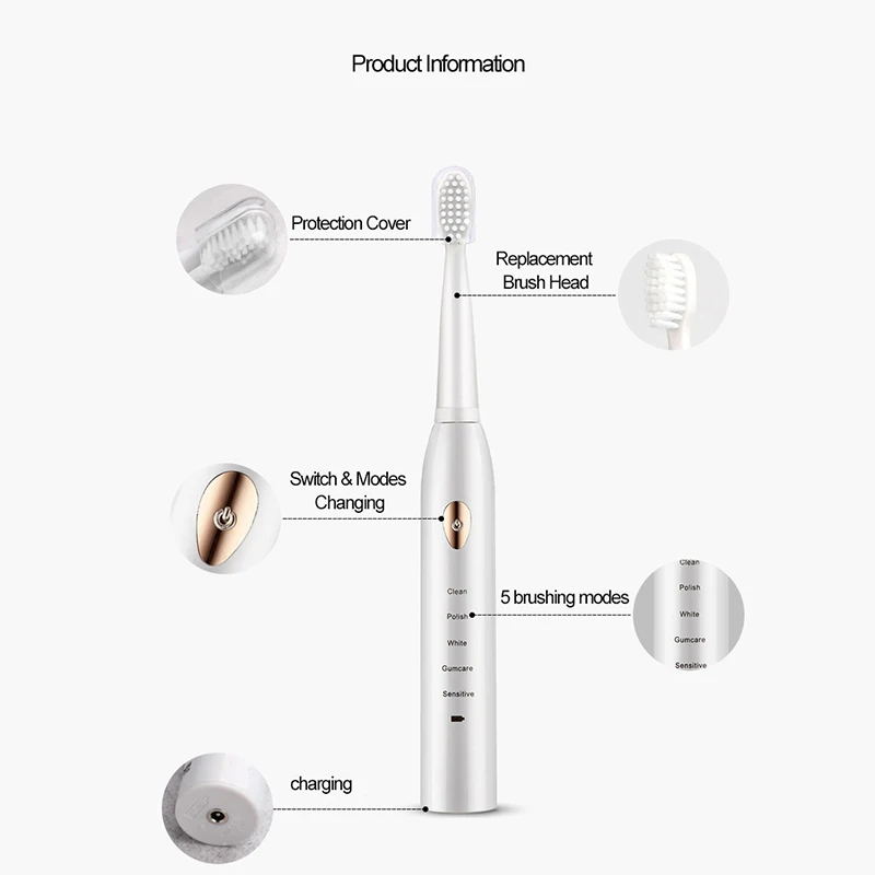 Sikat gigi listrik Sonic ultra - Teeth Whitening Or Tooth Whitening ulasan dan harga