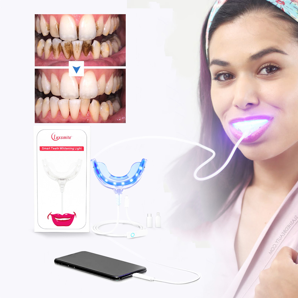 Luxsmile LED Pintar Pemutih Gi - Teeth Whitening With Blue Light ulasan dan harga