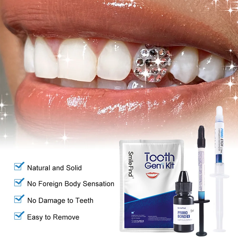 Lem Kit Permata Gigi Profesion - Tooth Gem Kit ulasan dan harga