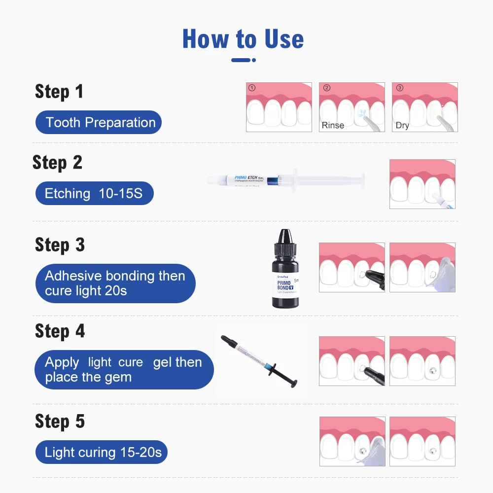 Lem Kit Permata Gigi Profesion - Tooth Gem Kit ulasan dan harga