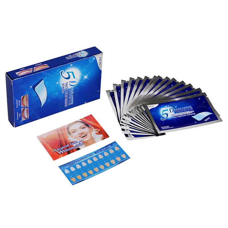 Kit Pemutih Gigi Gel 5d Strip  - Teeth Whitening Crest ulasan dan harga