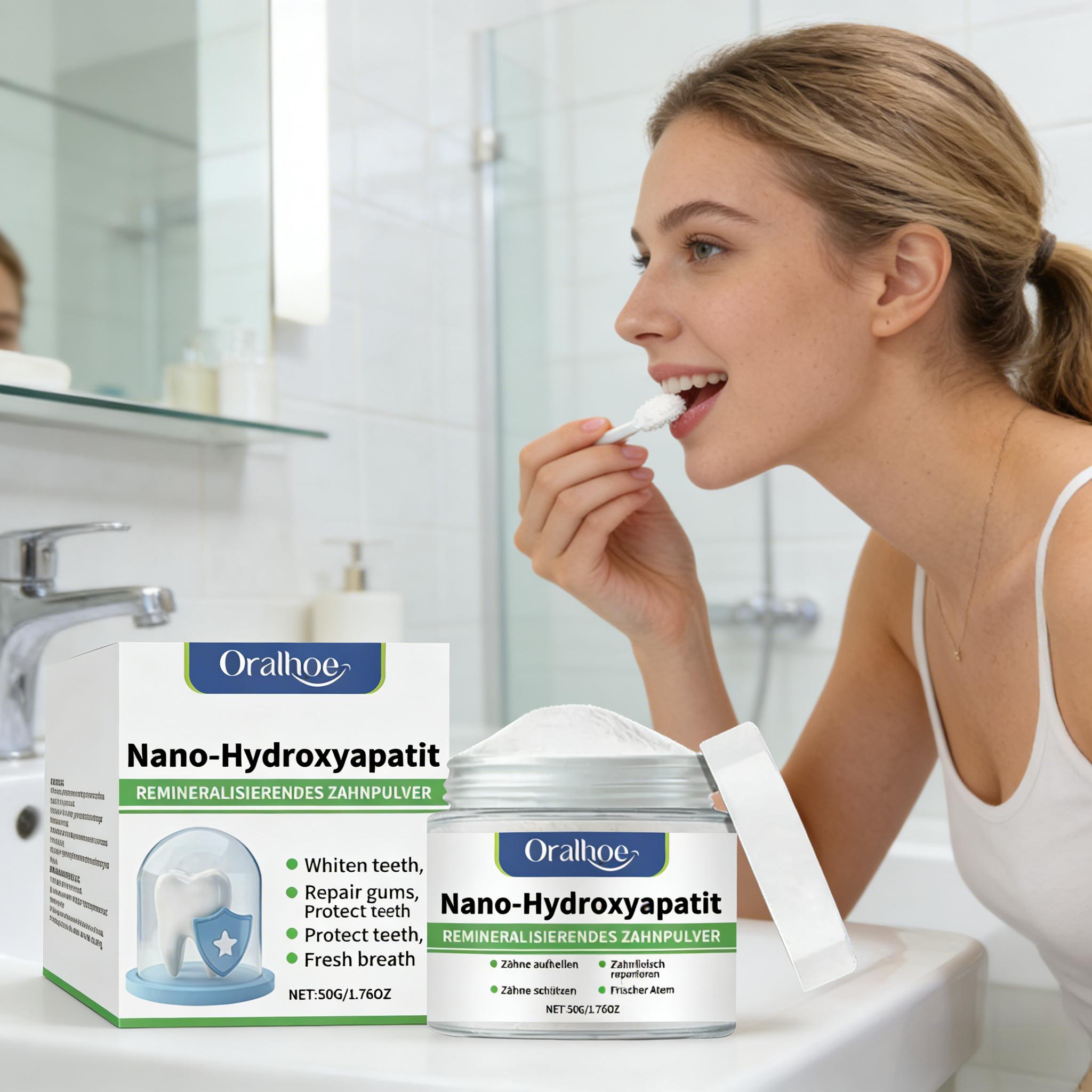 Bubuk Pemutih Gigi Oralhoe Pem - Teeth Whitening Quotes ulasan dan harga
