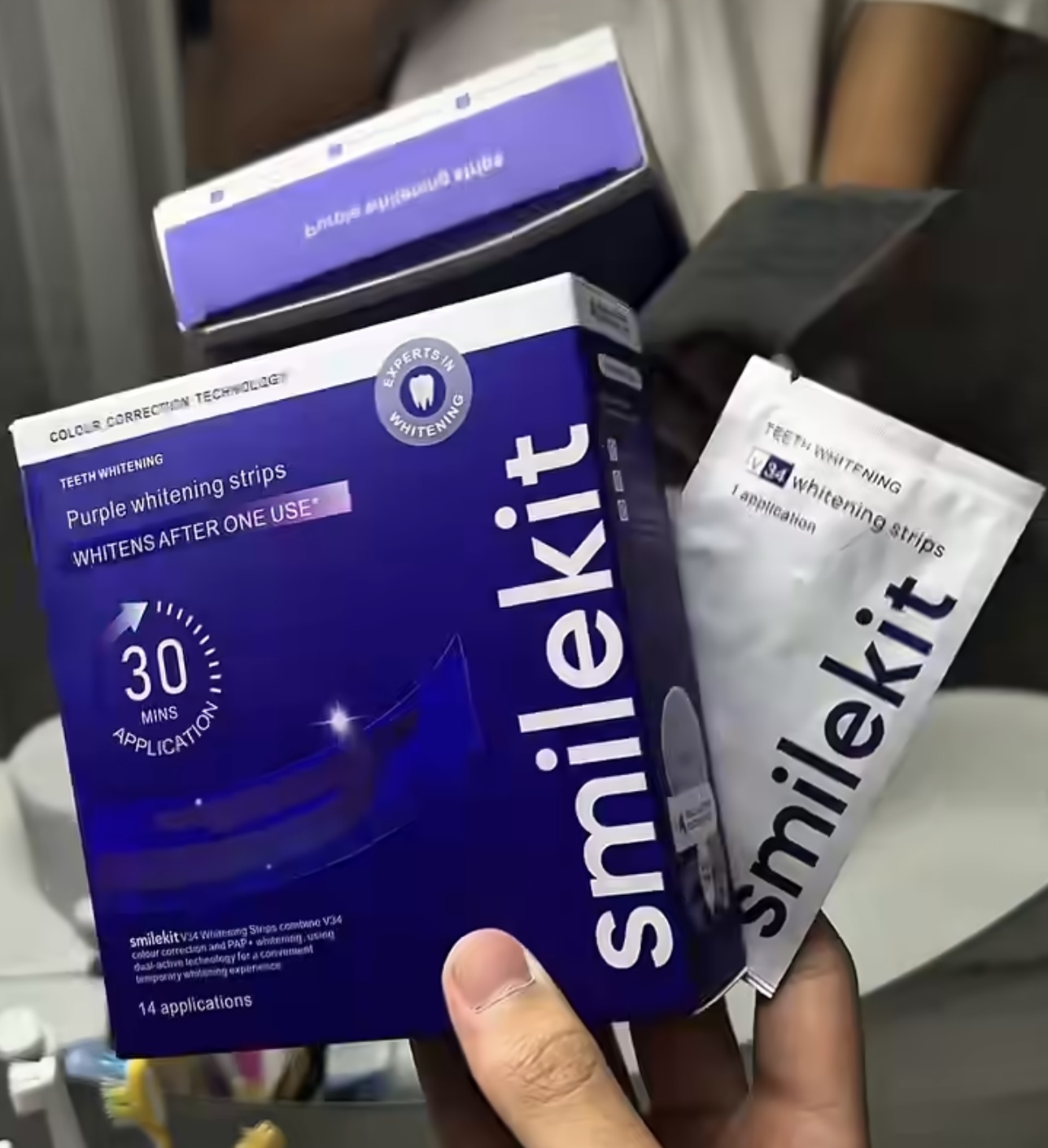 7/14 Pasang Set Patch Gigi Mer - Teeth Whitening Quotes ulasan dan harga