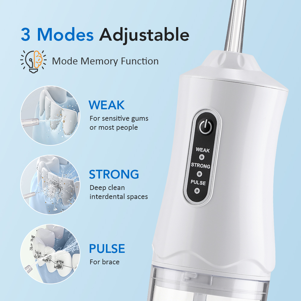3 Mode Irigator Mulut Portabel - Teeth Whitening Or Tooth Whitening ulasan dan harga