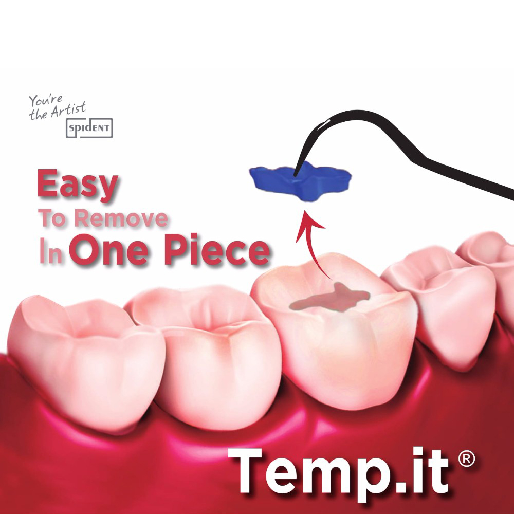 3g x 3 buah Spident Temp It se - Teeth Whitening With Blue Light ulasan dan harga