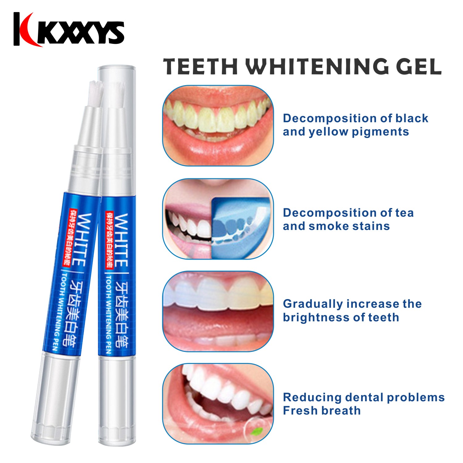 2 Buah * 3Ml Pena Pemutih Gigi - Teeth Whitening Pen ulasan dan harga