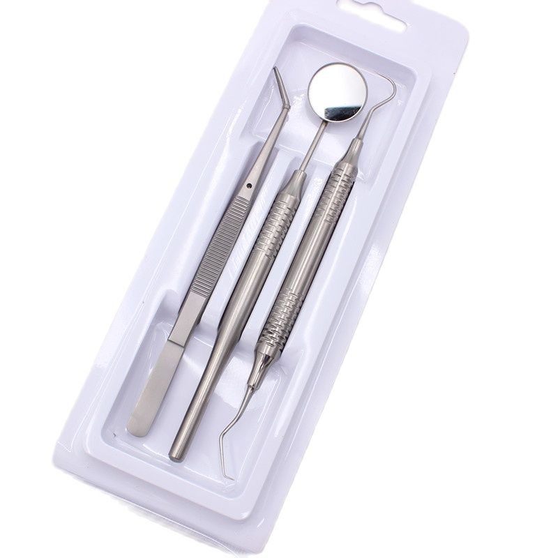 3pcs/pack Stainless Steel Dent - Teeth Whitening Kit ulasan dan harga