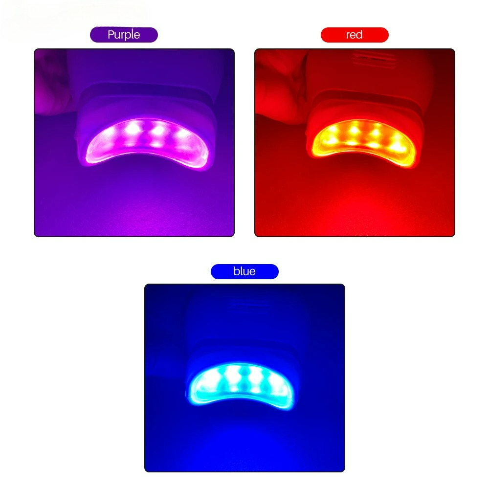 Lampu Pemutih Gigi LED 3 Warna - Teeth Whitening Dental ulasan dan harga
