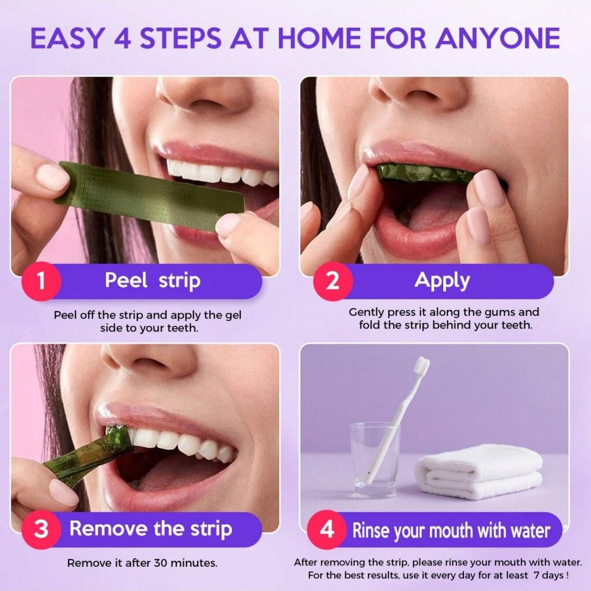 Stiker Gigi Pemutih Mewah 7/14 - Teeth Whitening Quotes ulasan dan harga