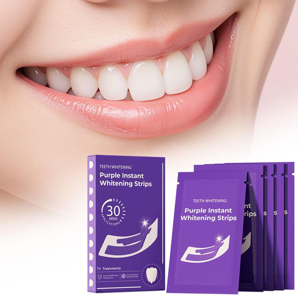 14/28/42 Buah V34 Strip Pemuti - Teeth Whitening At Home Kit ulasan dan harga