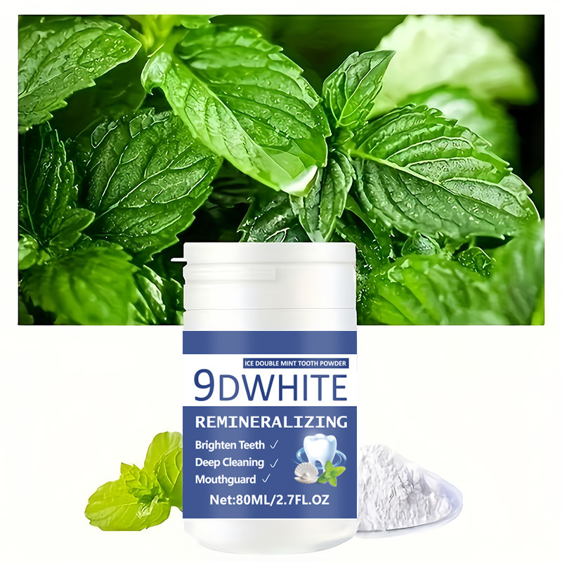 Bubuk Pemutih Gigi Ungu 9D 80m - Teeth Whitening Dental ulasan dan harga