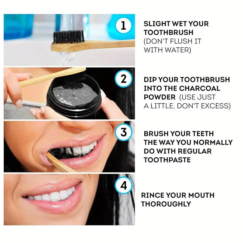 Bubuk Pemutih Pencerah Gigi Pe - Teeth Whitening Powder ulasan dan harga
