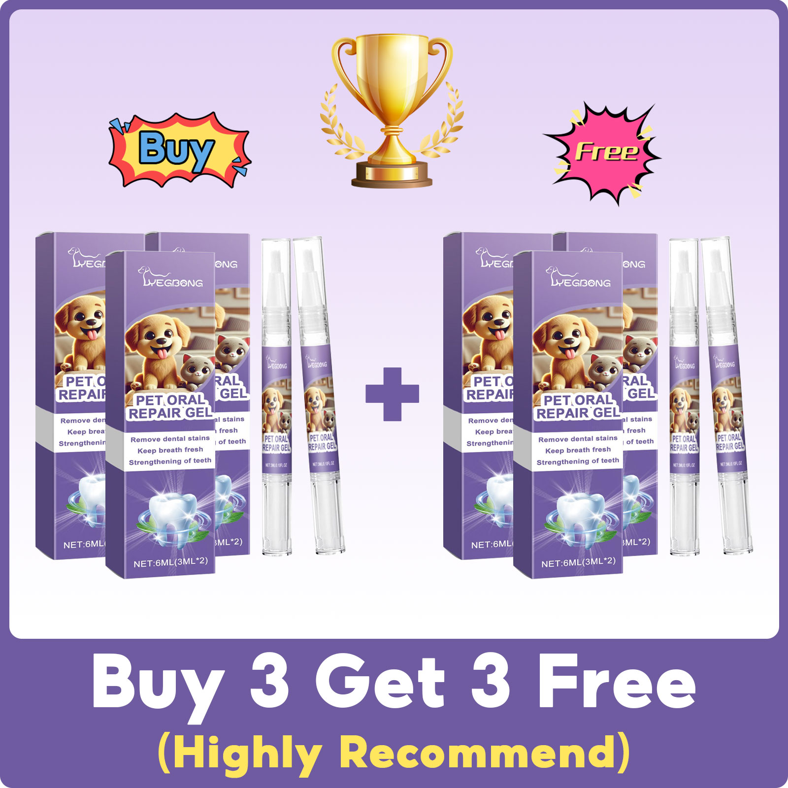 Pena sikat gigi hewan pelihara - Teeth Whitening Pen ulasan dan harga