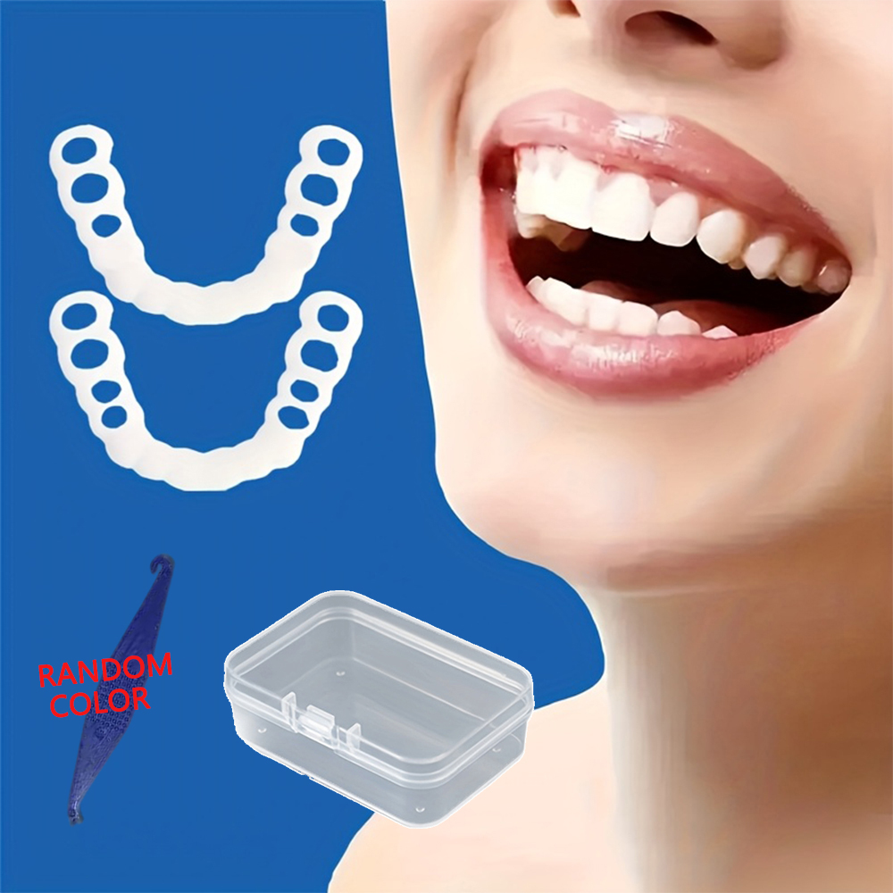 Veneer Gigi Palsu Sementara ya - Teeth Whitening Uneven ulasan dan harga